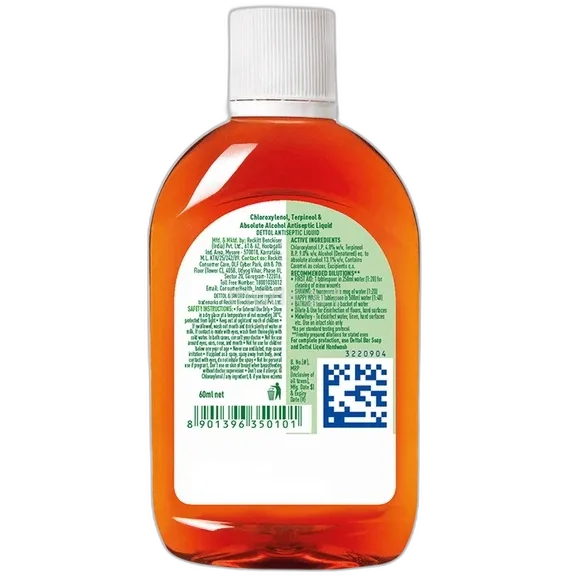 dettol antiseptic liquid 60 ml